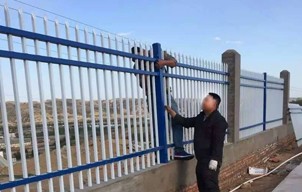 郑州铁艺围栏安装